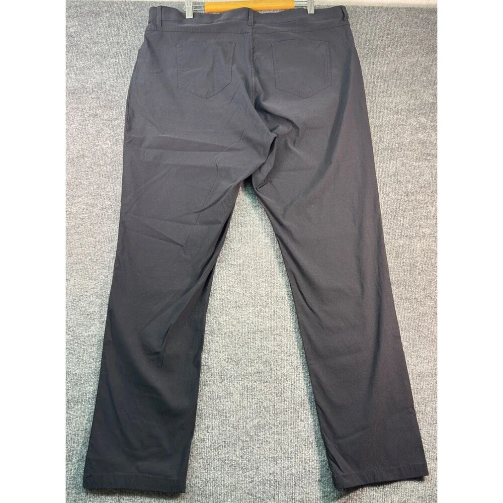 Telluride Clothing Co Men’s Pants Size 40 Black Stretch Nylon Spandex Straight